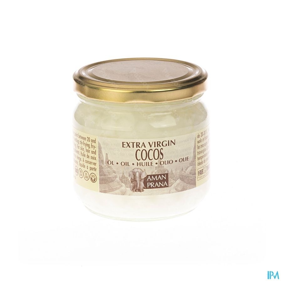 Amanprana Extra Virgin Huile Cocos 325ml