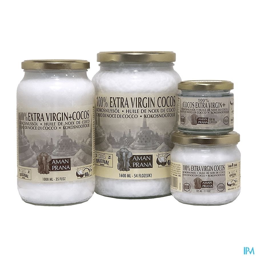 Amanprana Extra Virgin Huile Cocos 1600ml