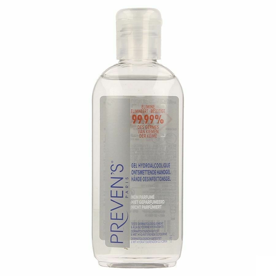 Preven's Gel Mains Hydro Alcool. Fl 100ml
