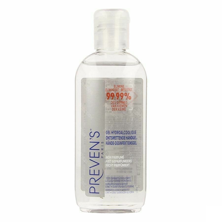 Preven's Gel Mains Hydro Alcool. Fl 100ml