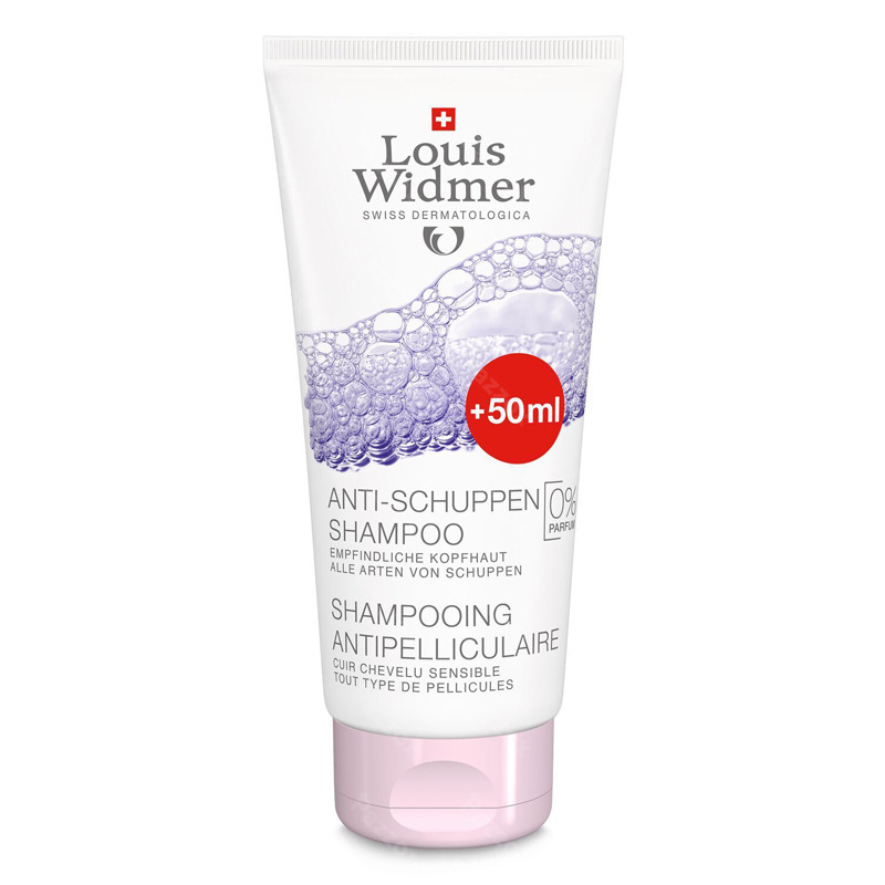 Widmer Shampooing Anti-pelliculaire Sans Parfum 150ml + 50ml Gratuit