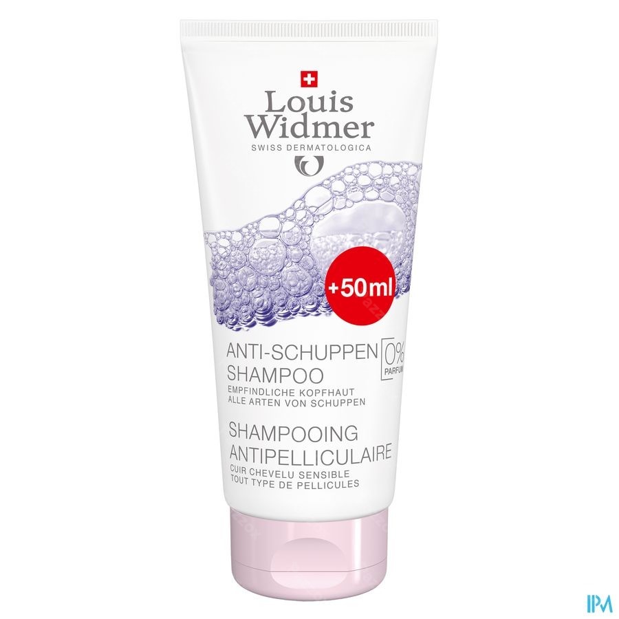 Widmer Shampooing Anti-pelliculaire Sans Parfum 150ml + 50ml Gratuit