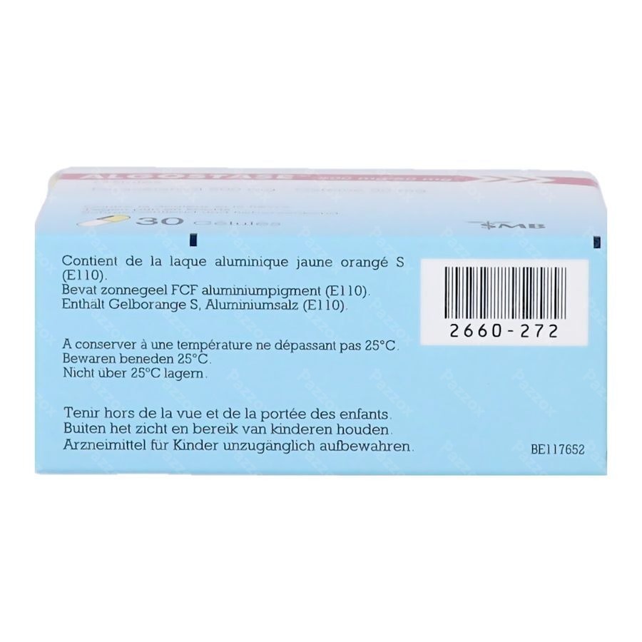 Algostase Nf Caps. 30