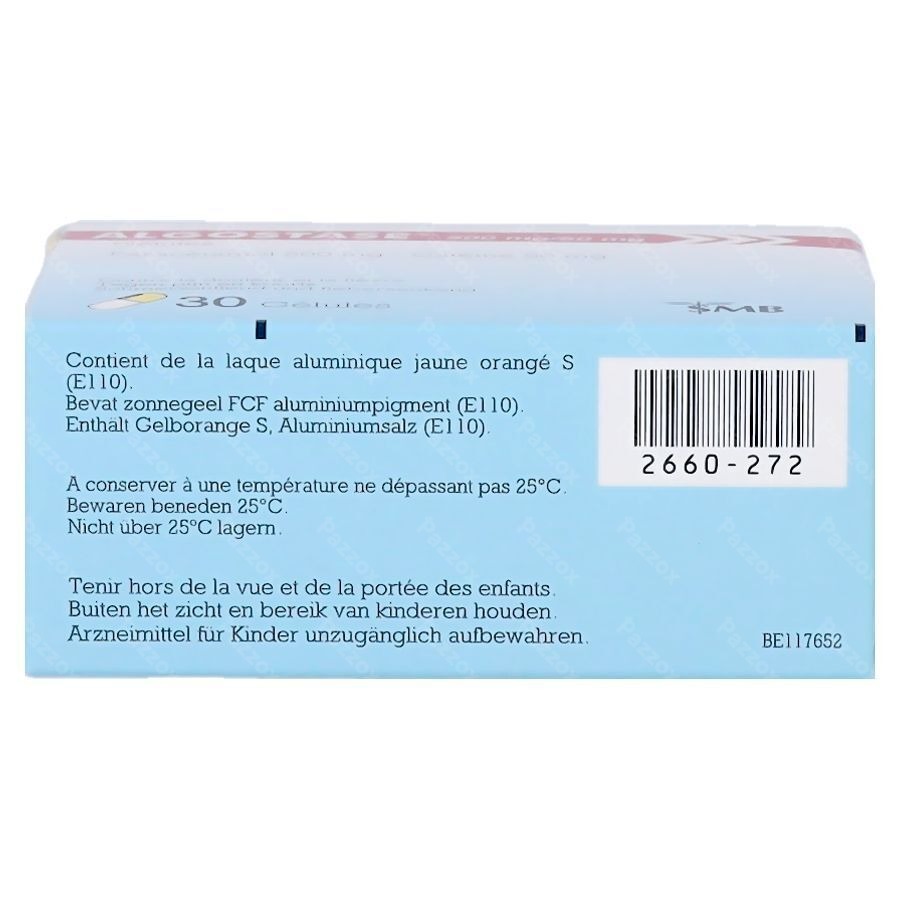 Algostase Nf Caps. 30