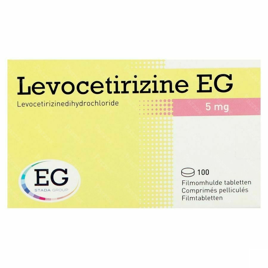 Levocetirizine EG 5mg 100 Comprimés