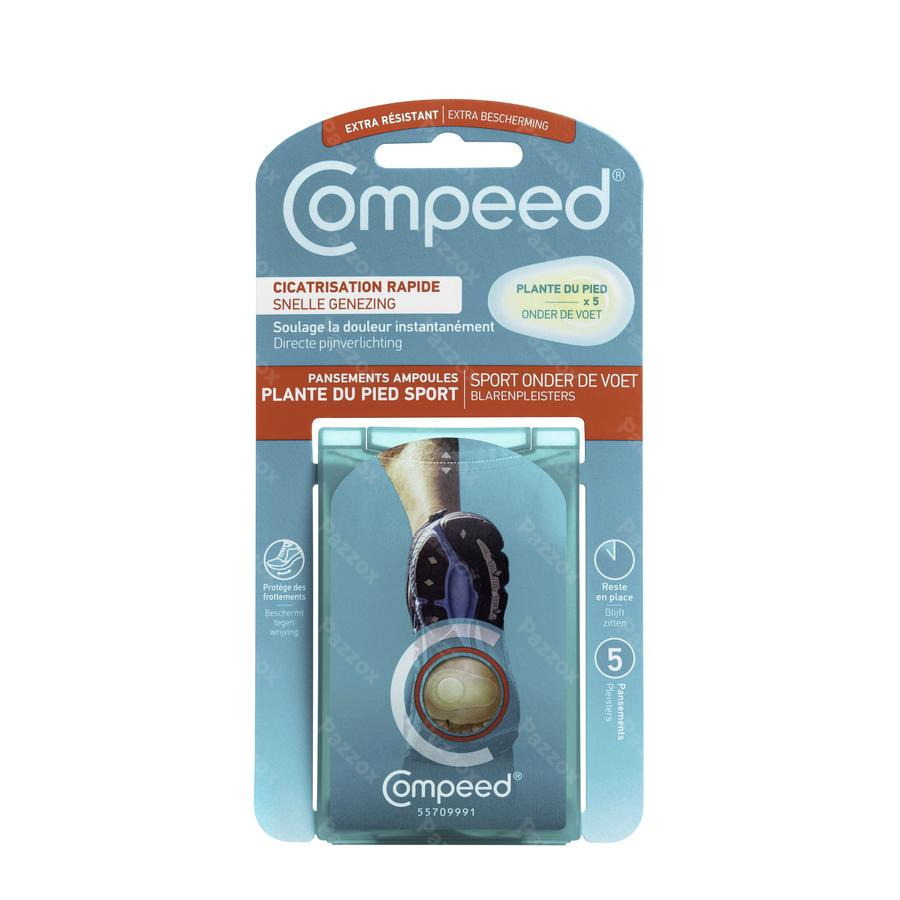 Compeed Ampoules Plante Du Pied Patch 5