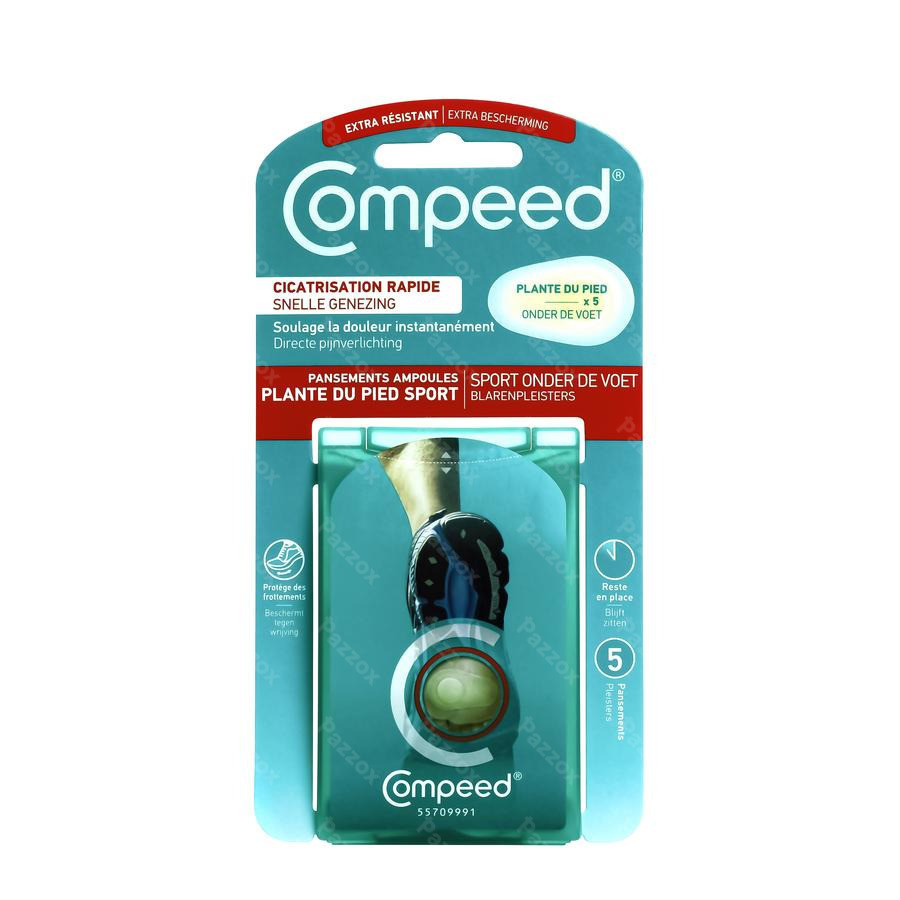 Compeed Ampoules Plante Du Pied Patch 5