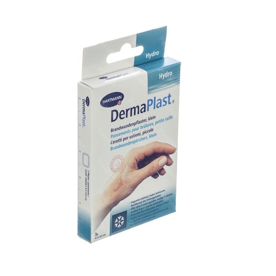 Dermaplast Pansement Brulures 4,5x6,5cm 3 5362411