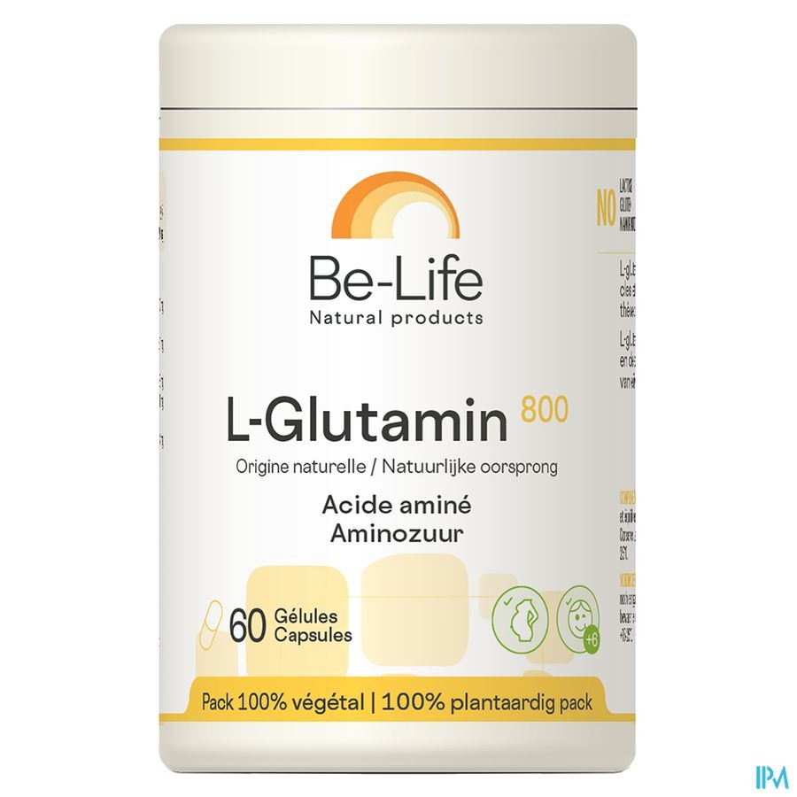 Be-Life L-Glutamin 800 60 Capsules