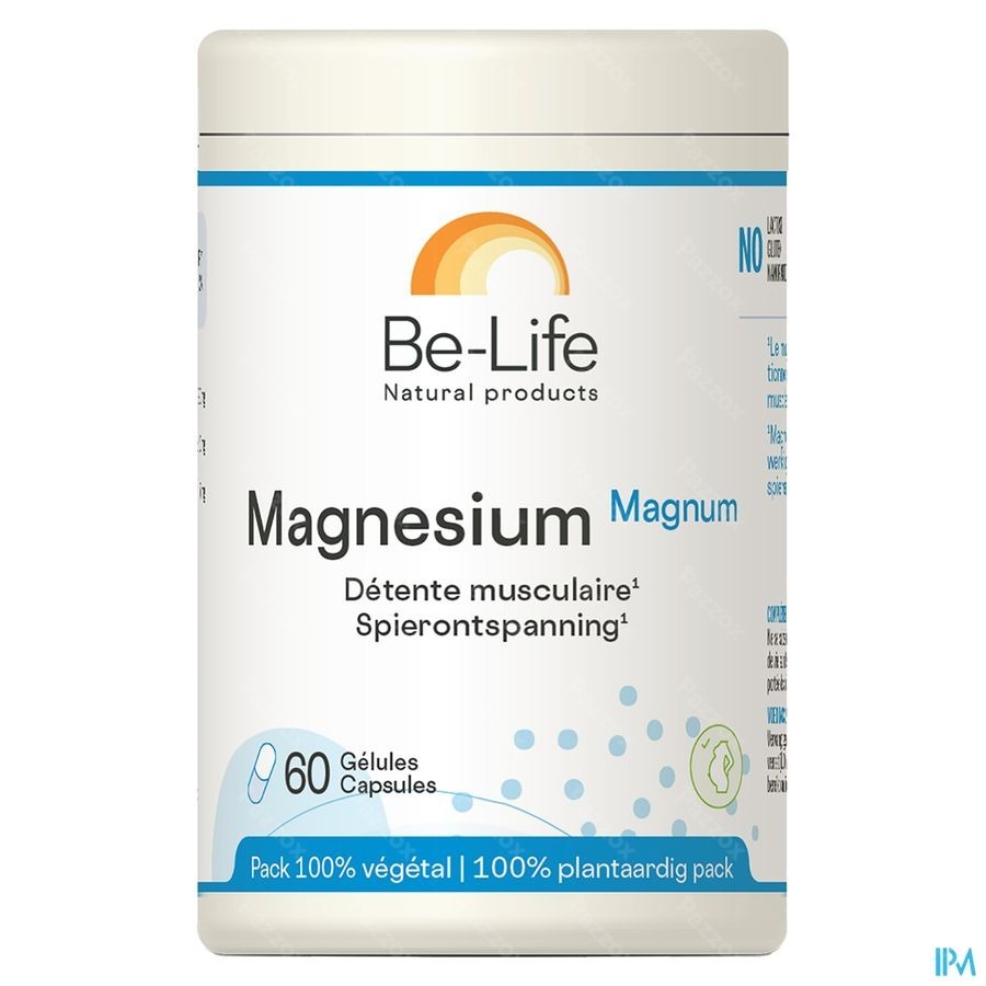 Be-Life Magnesium Magnum Minerals 60 Capsules