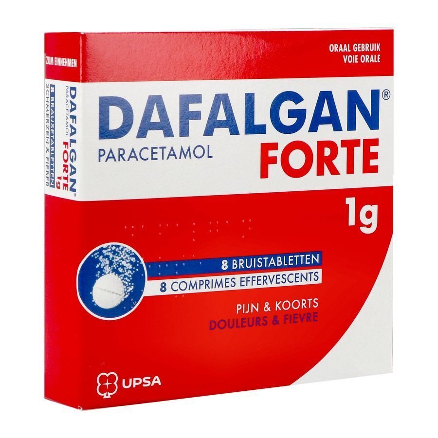 Dafalgan Forte 1g 8 Comprimés Effervescents