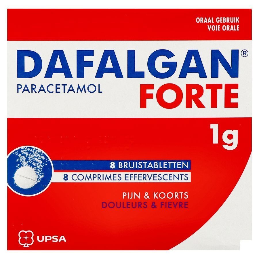 Dafalgan Forte 1g 8 Comprimés Effervescents