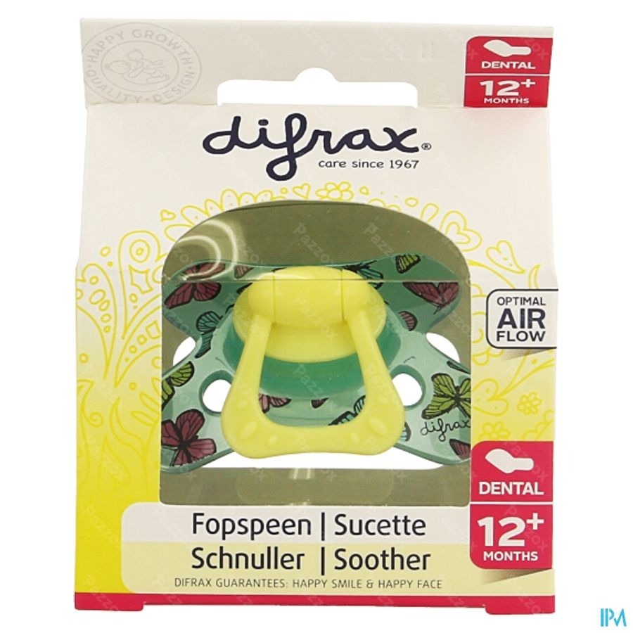 Difrax Sucette Dental Renforcee Girl +12m 346