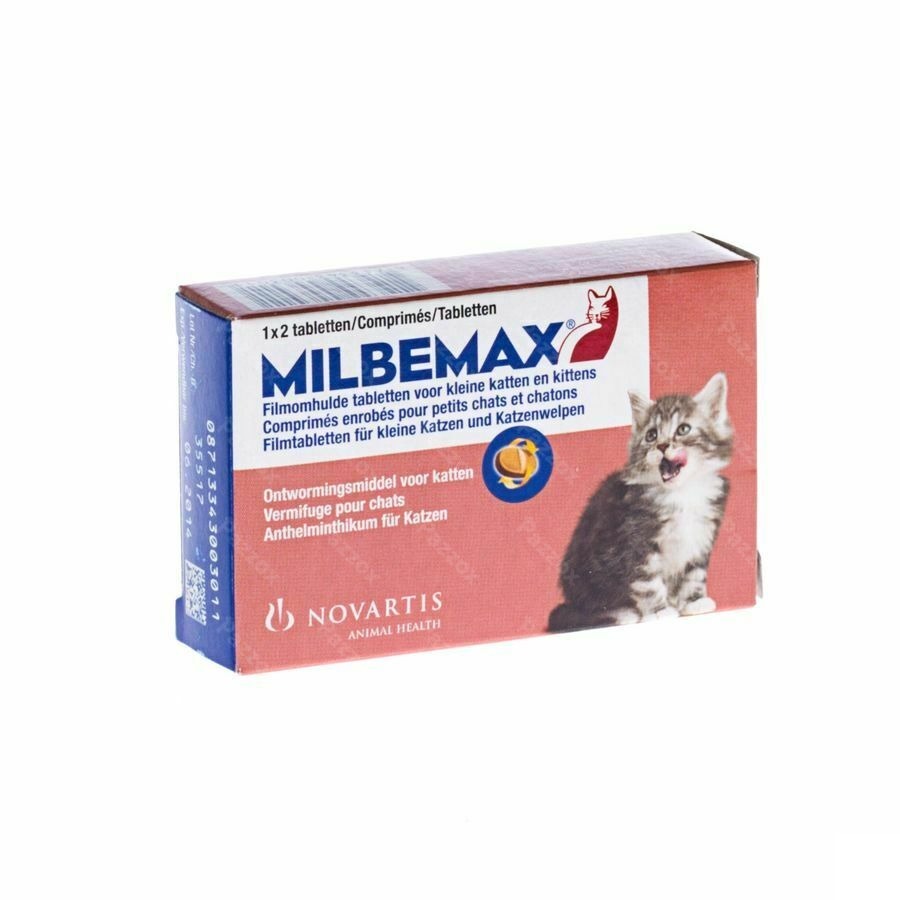 Milbemax Petit Chats - Kitten Comp Pell 1x2