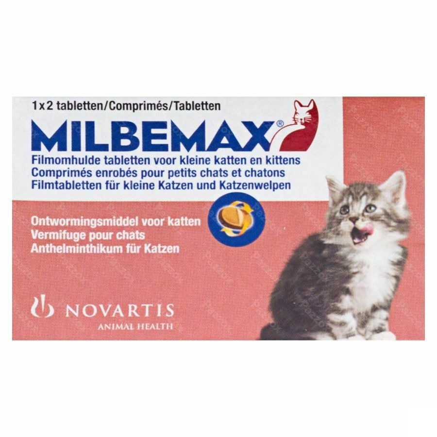 Milbemax Petit Chats - Kitten Comp Pell 1x2