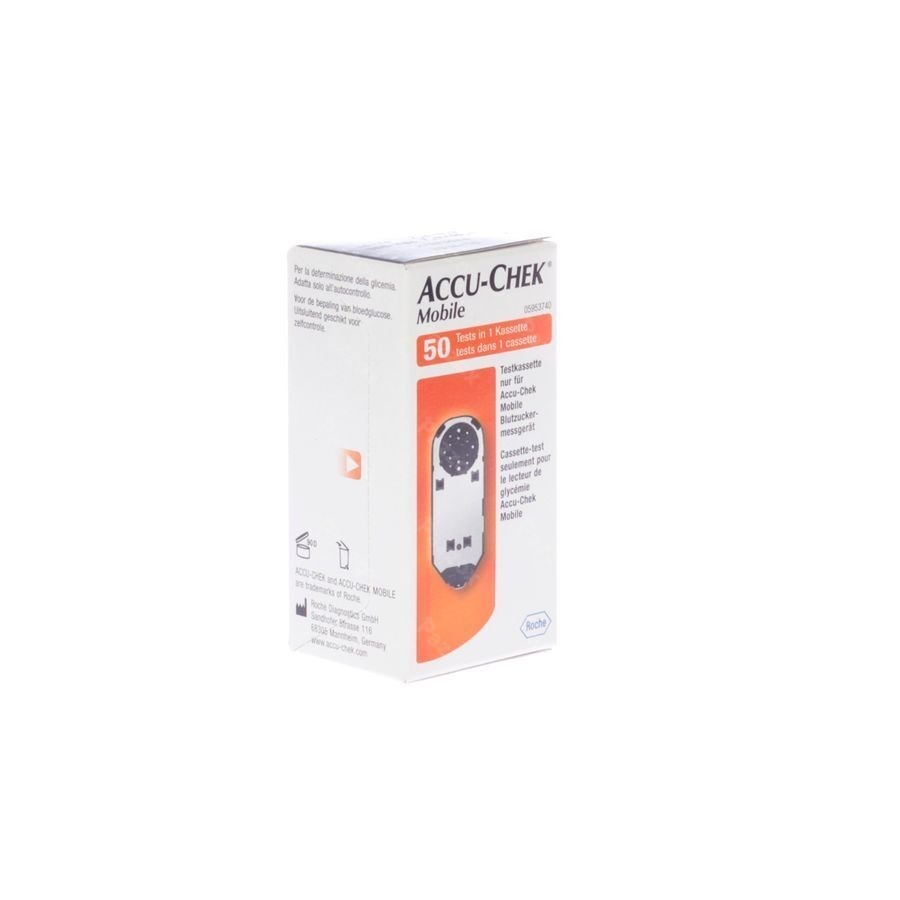 Accu Chek Mobile Test Cassette 50 Tests 7141254171