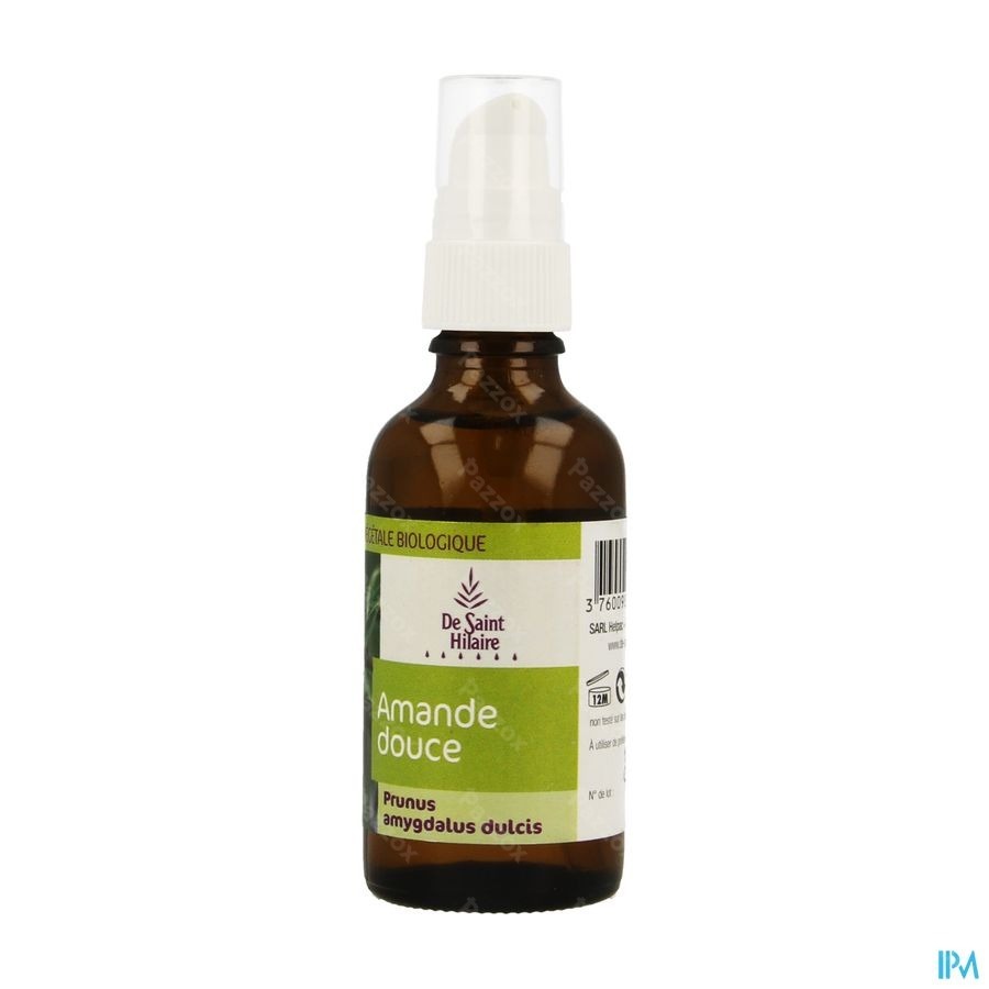 Amande Douce Huile Vegetale Fl Pompe 50ml