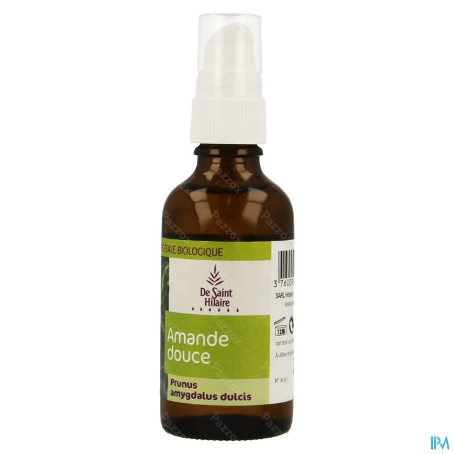 Amande Douce Huile Vegetale Fl Pompe 50ml