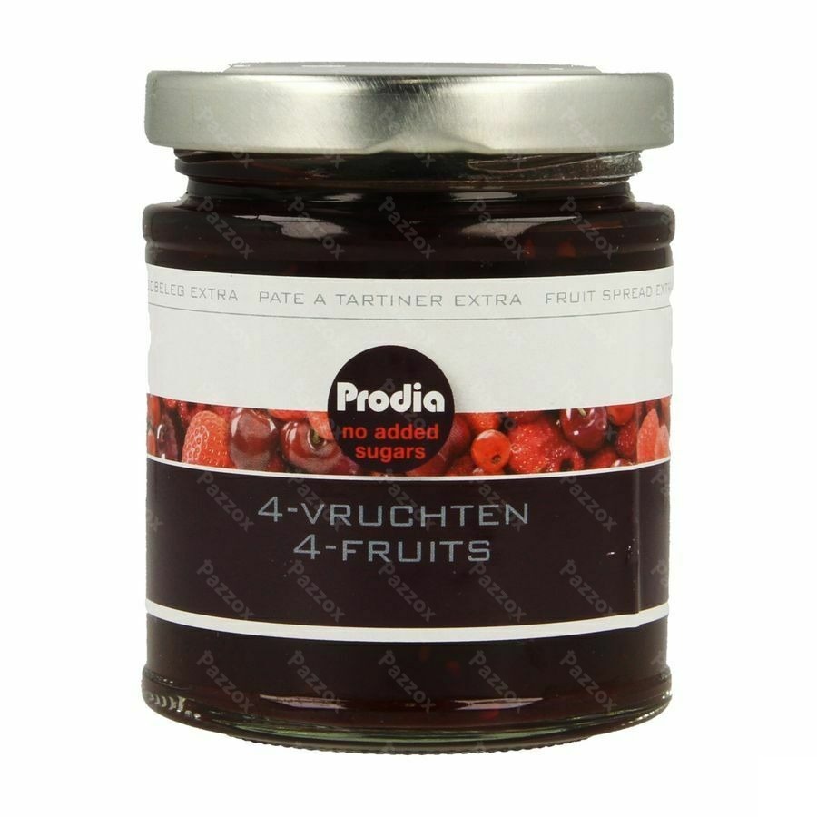 Prodia Tartinade 4 Fruits+maltit.300g 6189 Revogan
