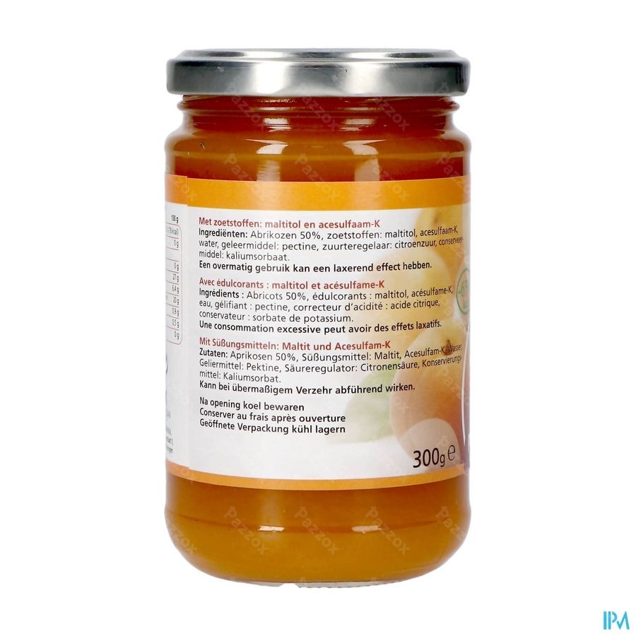 Prodia Tartinade Abricot+maltit. 300g 6187 Revogan