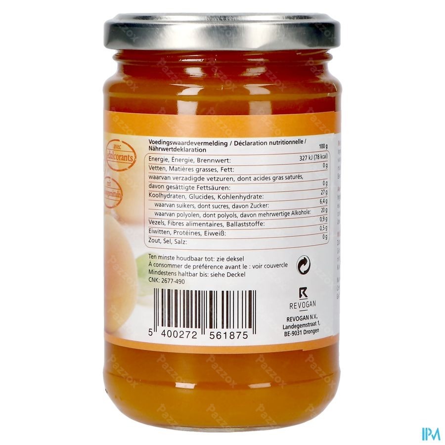 Prodia Tartinade Abricot+maltit. 300g 6187 Revogan
