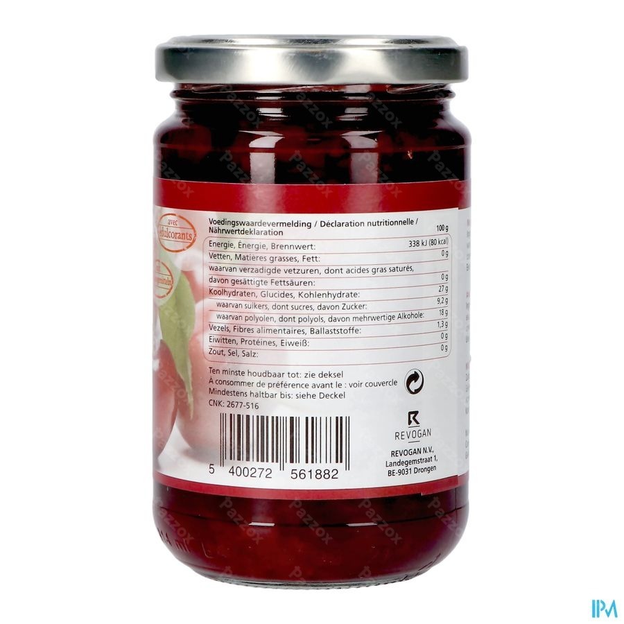 Prodia Tartinade Cerises+maltitol300g 6188 Revogan