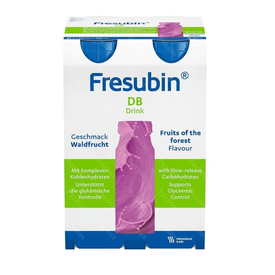 Fresubin Db Drink Fruit Foret 4x200ml