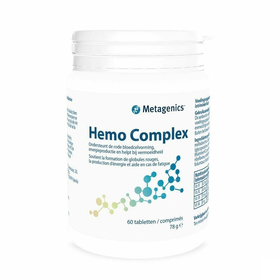 Metagenics Hemo Complex 60 Comprimés