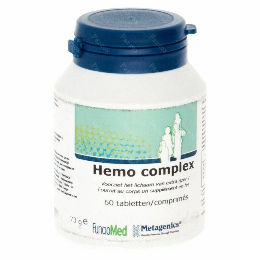 Metagenics Hemo Complex 60 Comprimés