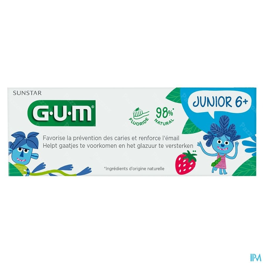 Gum Junior Dentifrice 50ml 3004