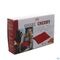 Sissel Cherry Coussin Noyaux Cerise 20x40cm Rouge