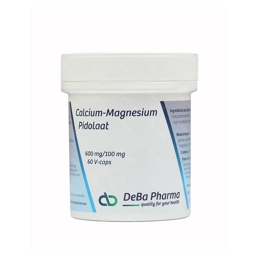 Calcium Magnesium Pidolate 600/100mg V-caps 60