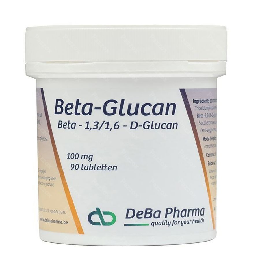 Beta-glucan 100mg Tabl 90 Deba