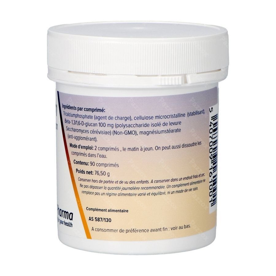 Beta-glucan 100mg Tabl 90 Deba