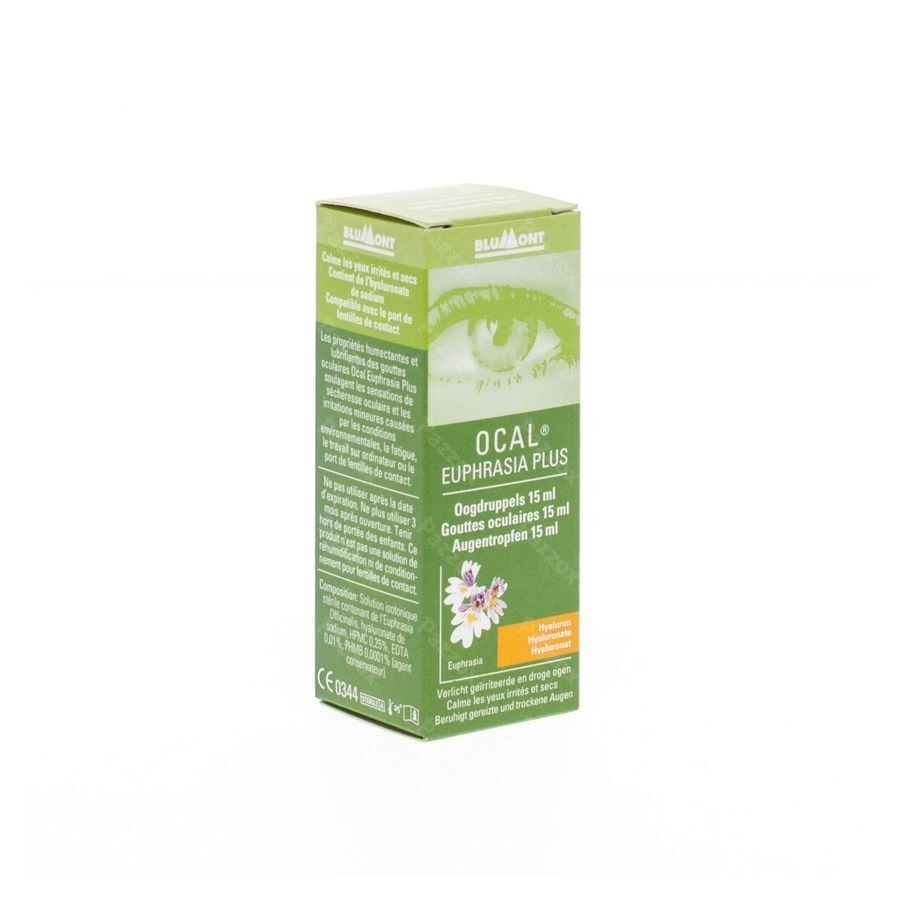 Ocal Euphrasia Plus Gutt Oculaire 15ml
