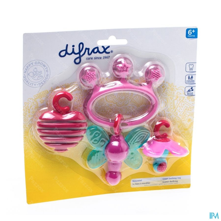 Difrax Bijou De Dentition Anneau De Dentition