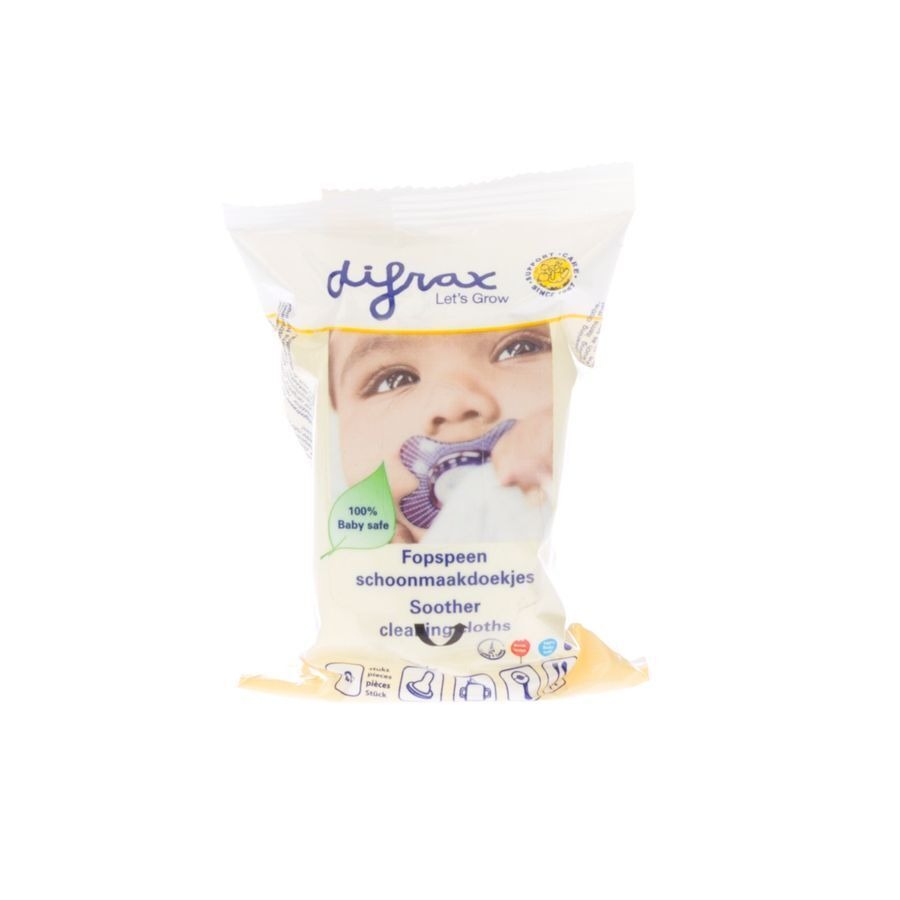 Difrax Lingettes Pour Sucette 20 459
