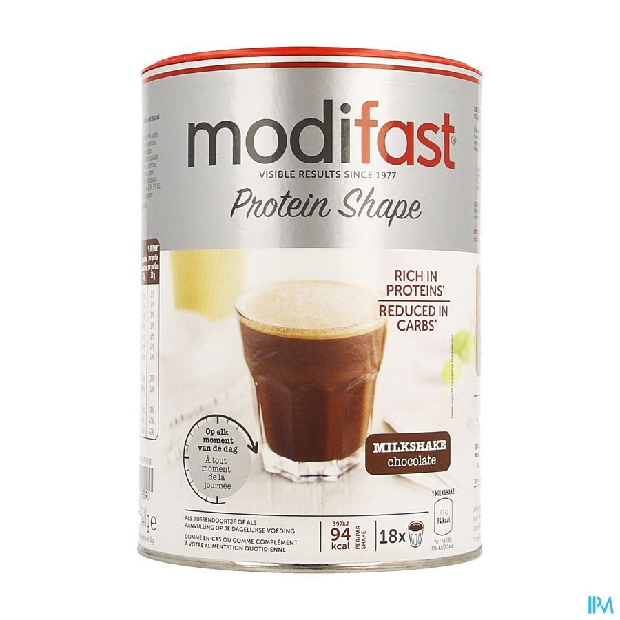 Modifast Protiplus Milkshake Chocolat 540g