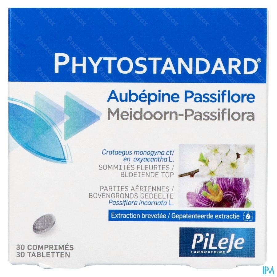 Phytostandard Aubepine-passiflore Comp 30 Blister