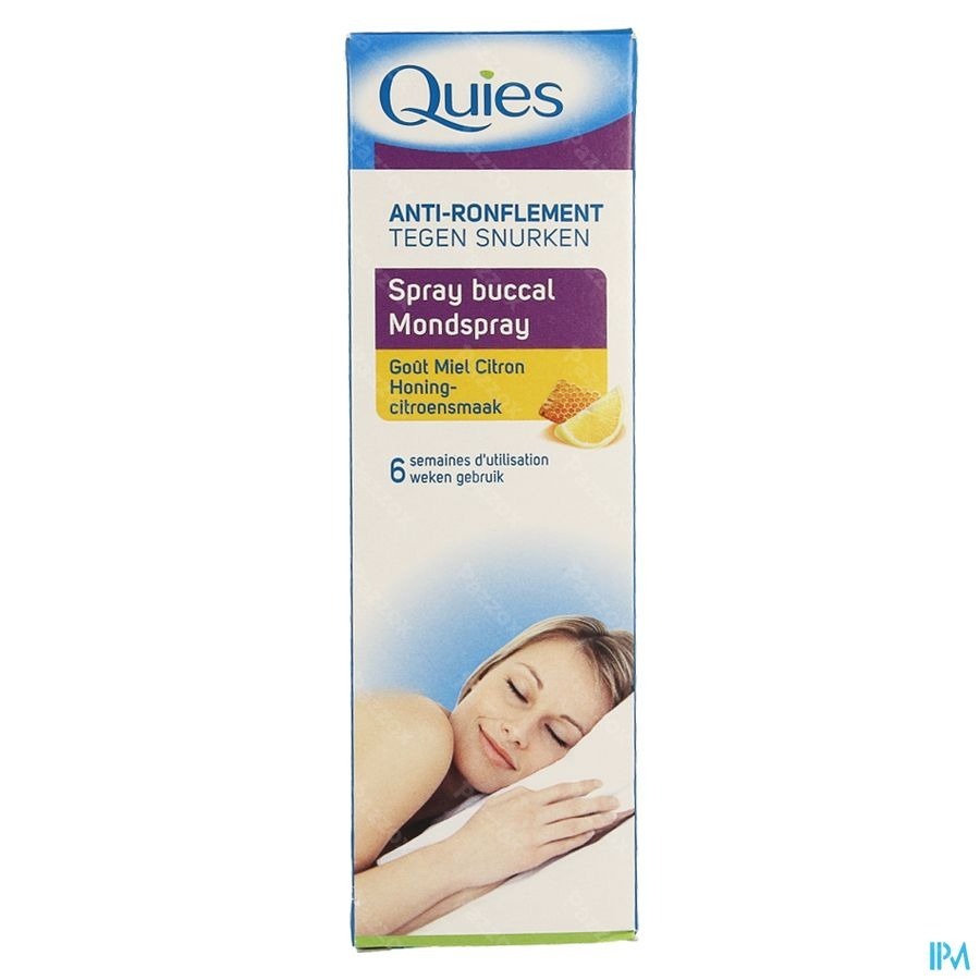 Quies A/ronflement Miel-citron Spray Buccal 70ml