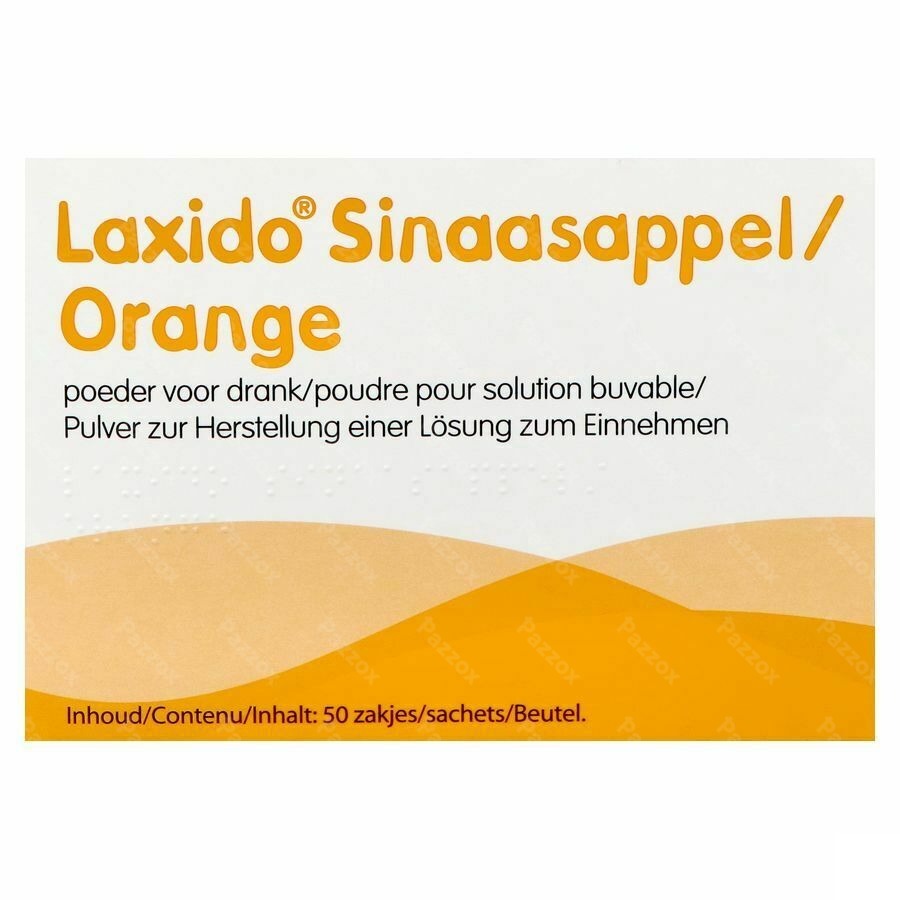 Laxido Orange Sach 50 X 13,7g