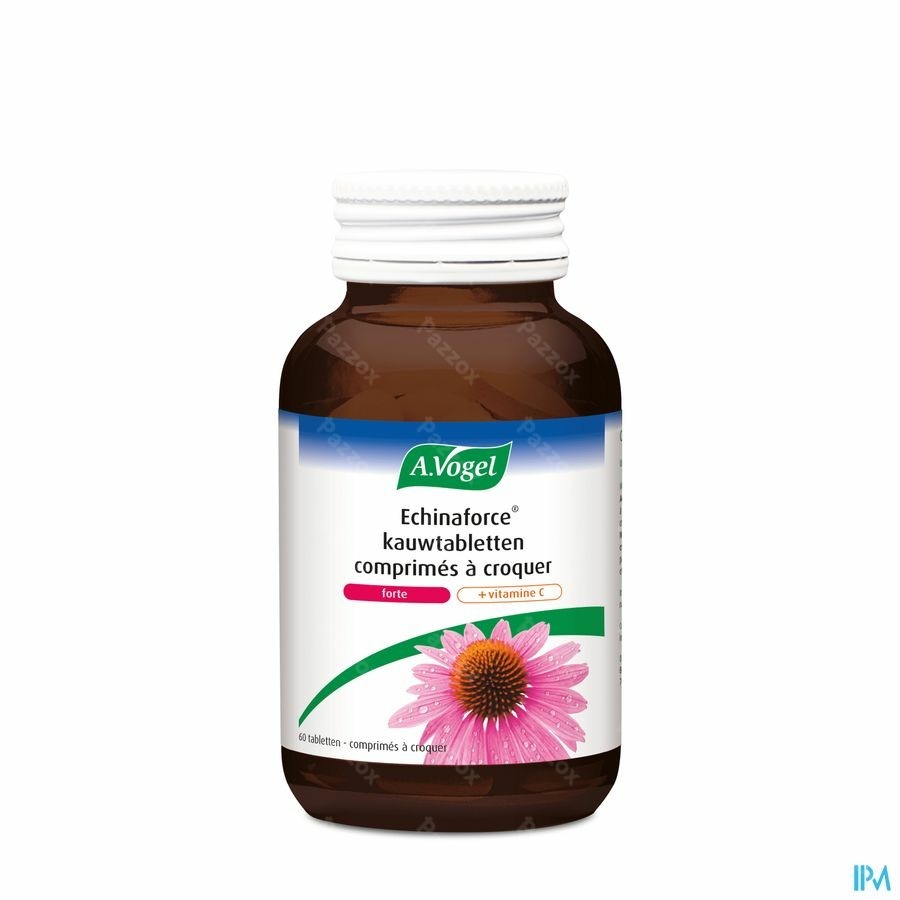 A.Vogel Echinaforce Comprimés à Croquer Forte + Vitamine C 60 Pièces