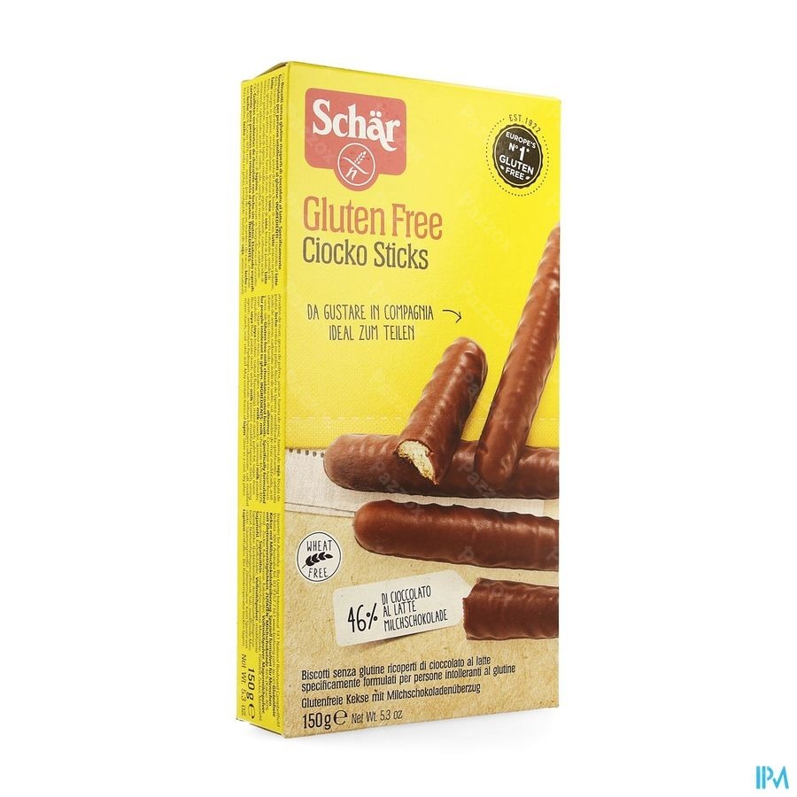 Schar Biscuit Enr. Choco S/glut. 150g 6544 Revogan
