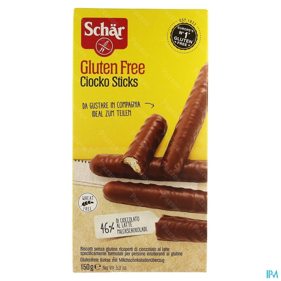 Schar Biscuit Enr. Choco S/glut. 150g 6544 Revogan