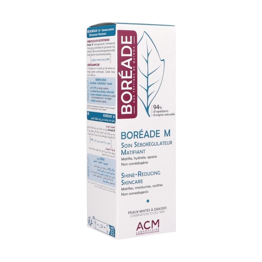 Noviderm Boreade M Soin Seboregul. Matif. Cr 40ml