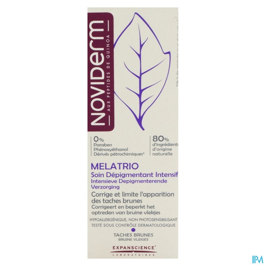 Noviderm Melatrio Soin Depigmentent Intens.cr 30ml