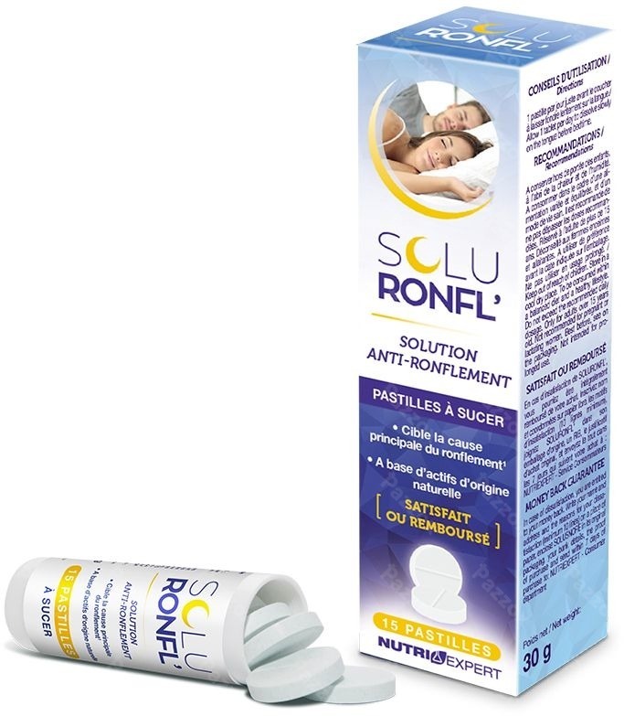 Soluronfl Anti Ronflement Past A Sucer 15