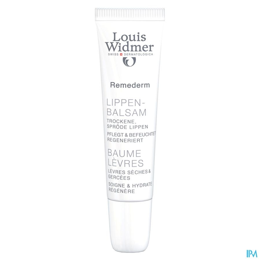Widmer Remederm Baume Levres N/parf Tube 15ml