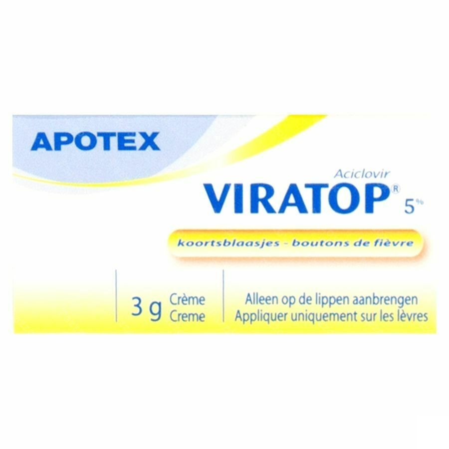 Viratop Apotex 5 % Creme 3g