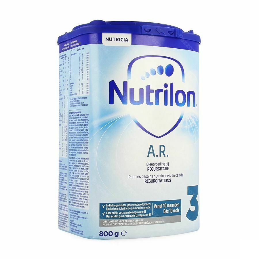 Nutrilon Ar3 Lait De Suite A/regurgitat. Pdr 800g